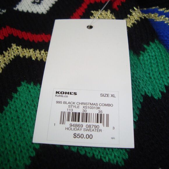 NEW! Swinging Jingle Elf Ugly Christmas Tunic Sweater by CELEBRATE TOGETHER - Picture 7 of 14